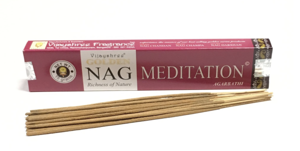 Bețișoare Parfumate Golden Nag - Meditation Incense
