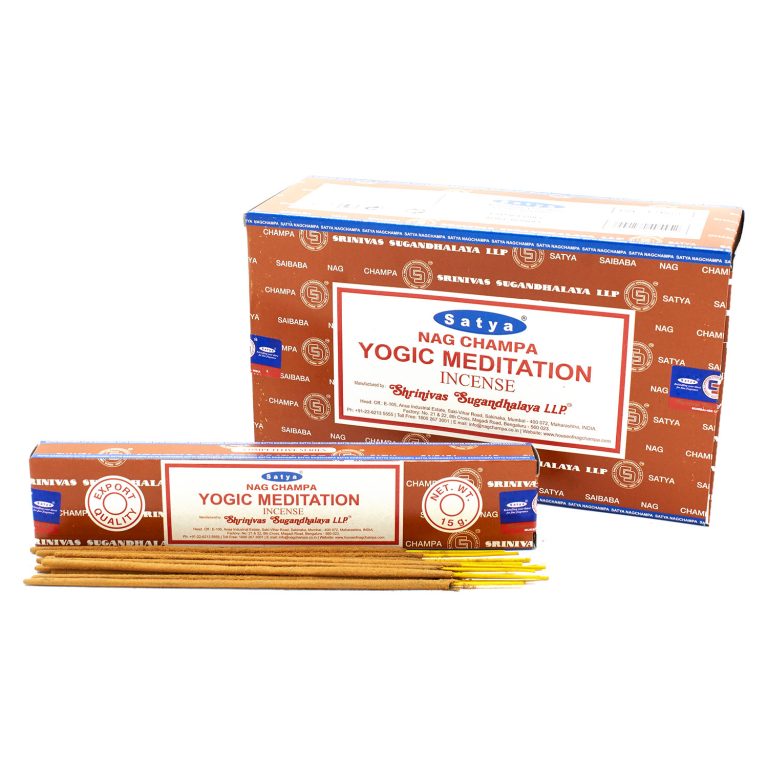 Bețișoare Parfumate Satya Incense Sticks 15g - Yogic Meditation