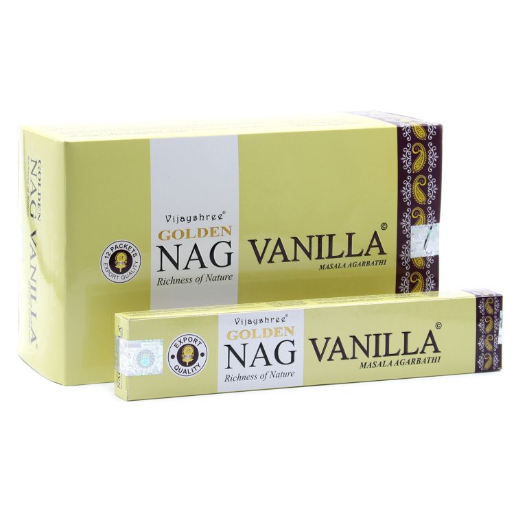 Bețișoare Parfumate Golden  Nag Vanilla Incense