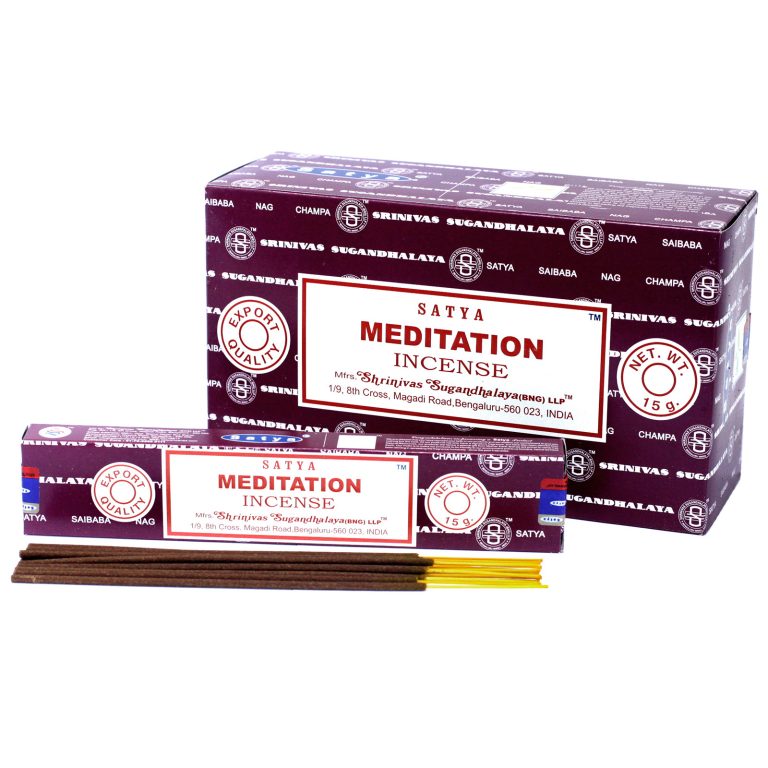 Bețișoare Parfumate Satya Incense 15gm - Meditation