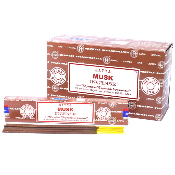 Bețișoare Parfumate Satya Incense 15gm - Musk