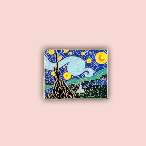 Pin Metalic Van Gogh