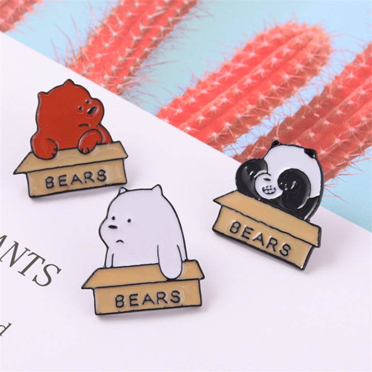 Pin Metalic Bear Box