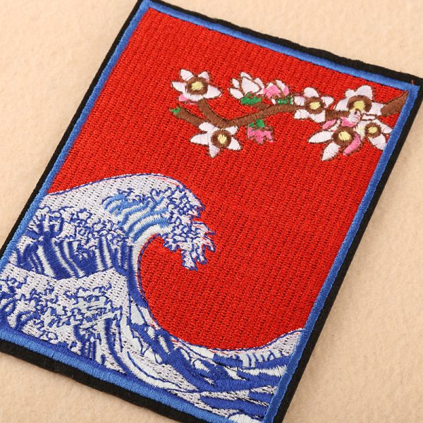 Embleme Termoadezive The Great Wave