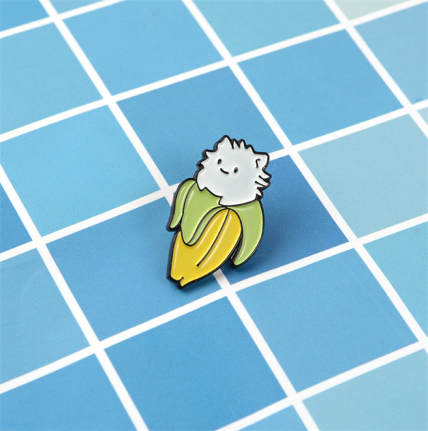 Pin Metalic Banana Cat