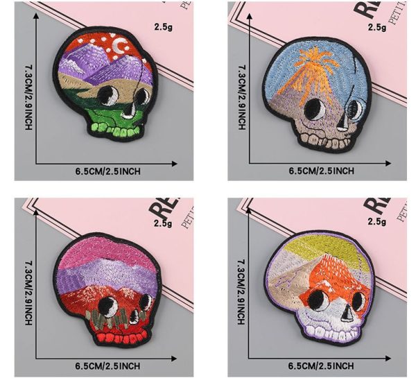 Embleme Termoadezive  Skull Storys