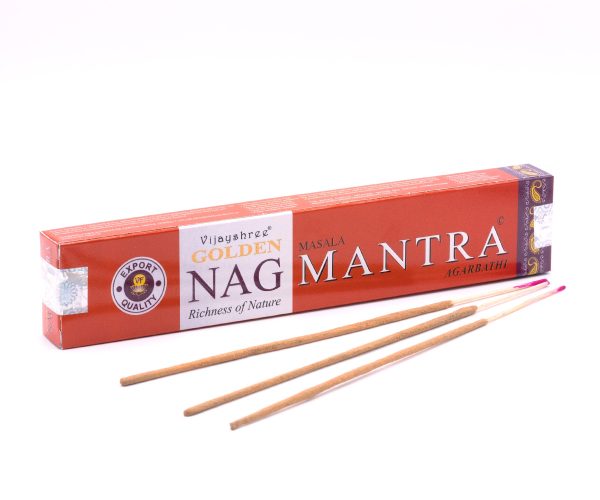 Bețișoare Parfumate Golden Nag - Mantra Incense