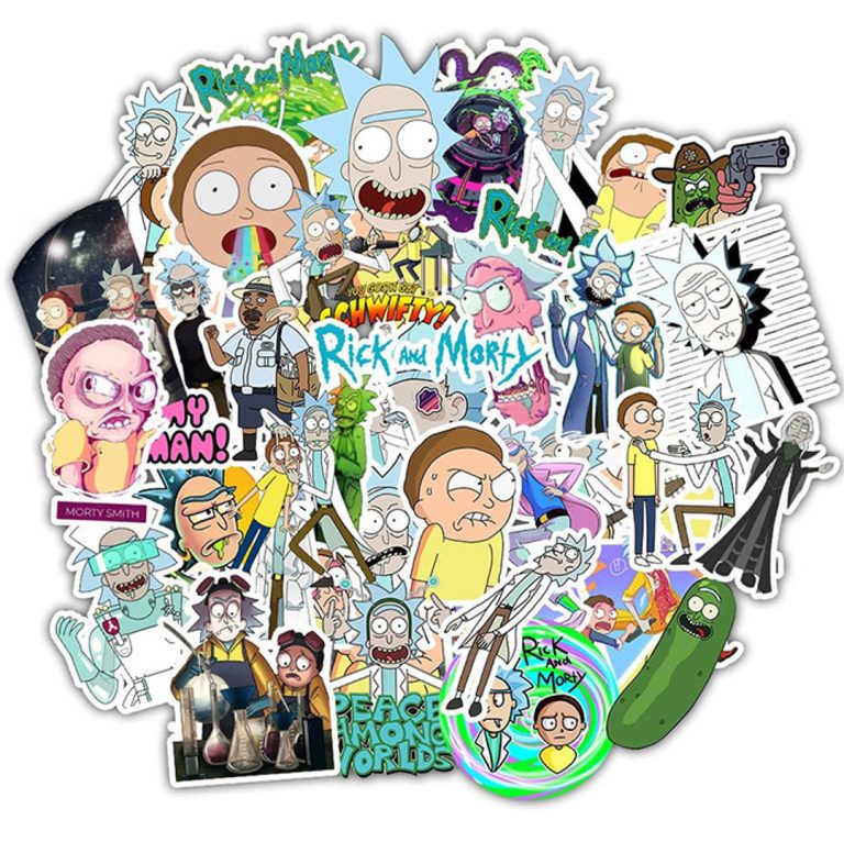 Stickere Rick & Morty