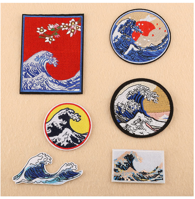 Embleme Termoadezive The Great Wave