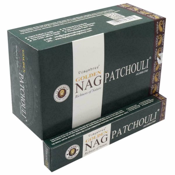 Betisoare Parfumate Golden Nag - Patchouli Incense