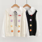 et kawaii superb cu gilet tricotat 3