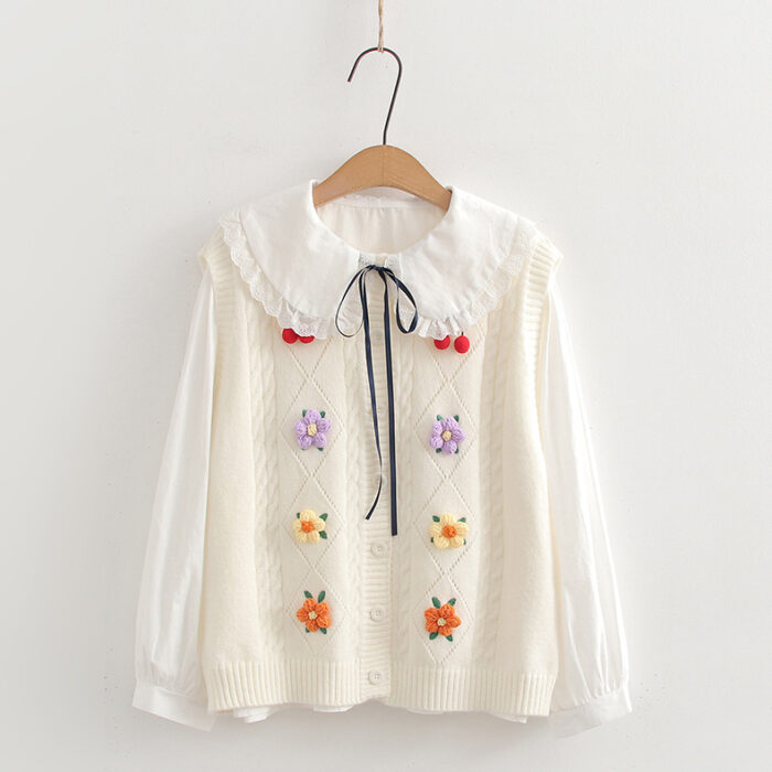 et kawaii superb cu gilet tricotat 2 et kawaii superb cu gilet tricotat 2