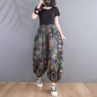 Pantaloni Flori Colorate Jeans 1