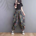 Pantaloni Flori Colorate Jeans 2