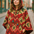 Poncho Etnic Gros Nepal 5