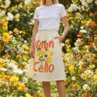 Fusta Bumbac Limoncelloo Orange