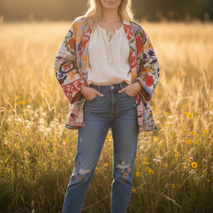 Jacheta-material vintage-carpeta-bumbac-lucrata manual-4 Jacheta-material vintage-carpeta-bumbac-lucrata manual-4