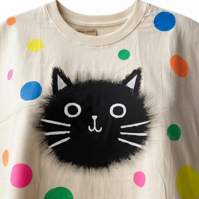 Top „Cat Mood” – crop-bumbac-one-size-3