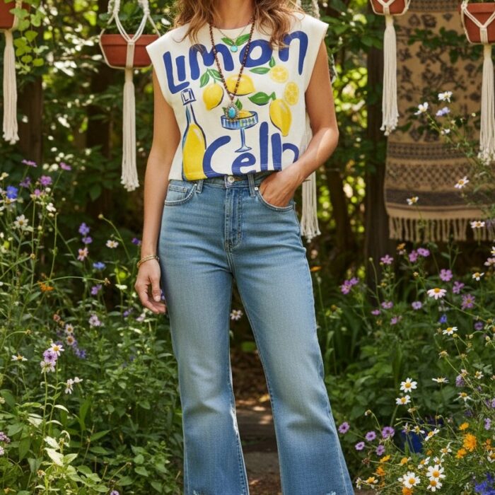 Top „Limoncello Mood” – crop-bumbac-marime-universala-4