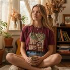 tricou-bicicleta-unisex-bumbac-tropical-forest-4