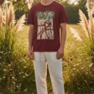 tricou-bicicleta-unisex-bumbac-tropical-forest-8