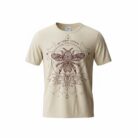 tricou-bumbac-bee-unisex-hippie-2