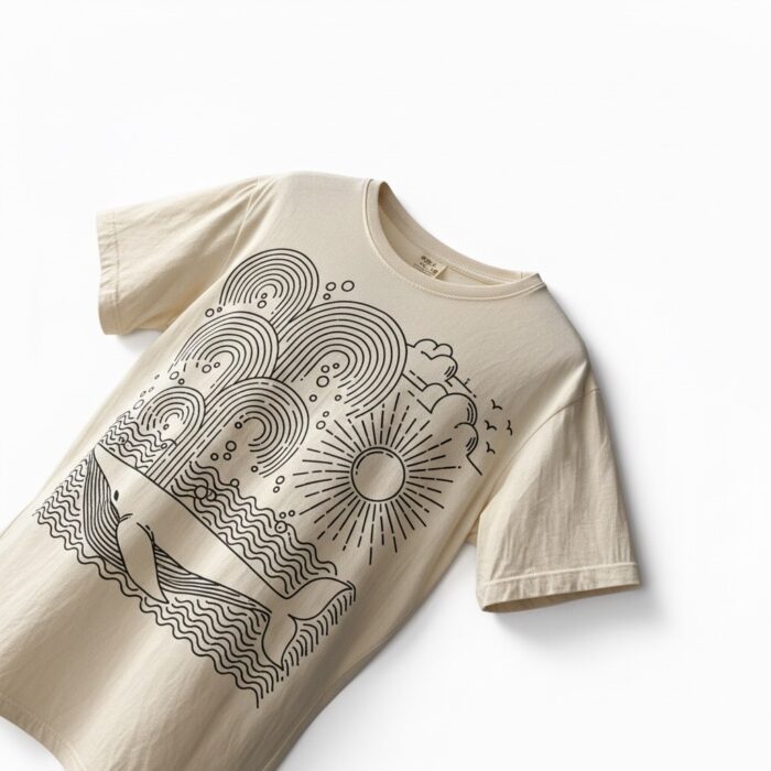 tricou-unisex-boho-whale-bumbac-2 tricou-unisex-boho-whale-bumbac-2